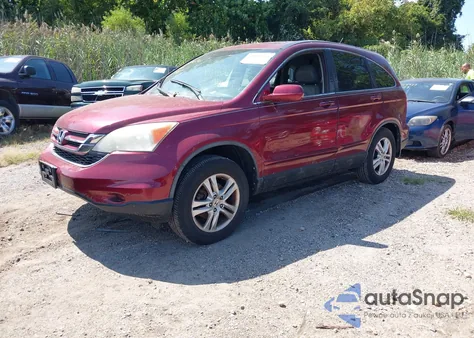 2011 Honda Cr-V Ex-L z USA, uszkodzony, nr VIN 5J6RE4H76BL034621